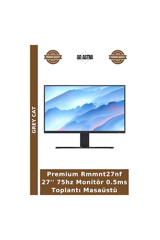 Premium Rmmnt27nf 27'' 75hz Monitör 0.5ms Toplantı Masaüstü