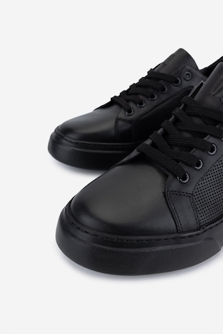 Valmenti Erkek Hakiki Deri Siyah Sneakers & Spor Ayakkabı 1163 2027 Erk Ayk Sk25-26 Sıyah Dr Siyah