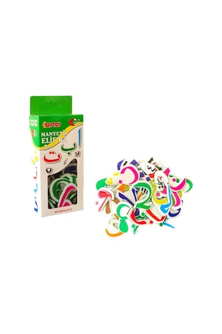 Diytoy Manyetik Elif Ba Buzdolabı Magnet Eğitici Oyuncak Seti