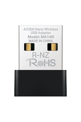 Mercusys Ma14n Ax300 Mbps Nano Usb Wi Fi 6 Adaptör Kolay Kurulum Windows & Linux Uyumlu