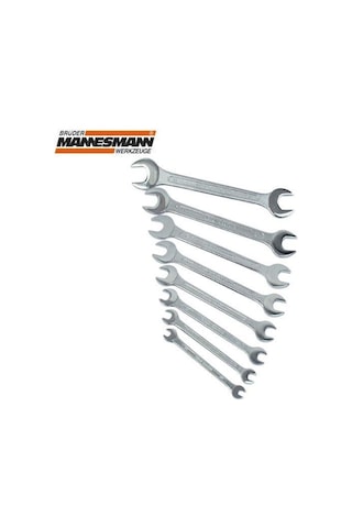 Mannesmann 110-08 Dın Açık Ağız Anahtar Takımı - 8 Parça 6-22Mm N11.11310