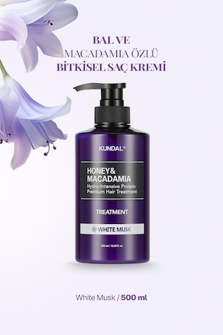 Kundal Honey& Macadamia Protein Treatment White Musk 500 ML