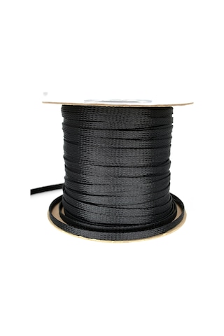 6mm Kablo Toplama Çorabı Siyah 100 Metrelik Top