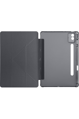 Lenovo Idea Tab Pro 12.7inç Tb-373fu Kılıf Kalem Bölmeli Trifolding Case Kılıf