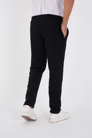 2As Erkek Üç İplik Basic Eşofman Pantolon - Siyah