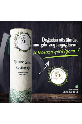 Mr Premium Erken Hasat Naturel Sızma Zeytinyağı 750 ML
