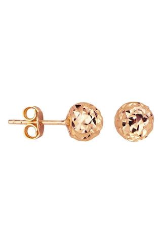 14 Ayar 7 Mm Altın Top Küpe 2,10 Gr-5983 53910844