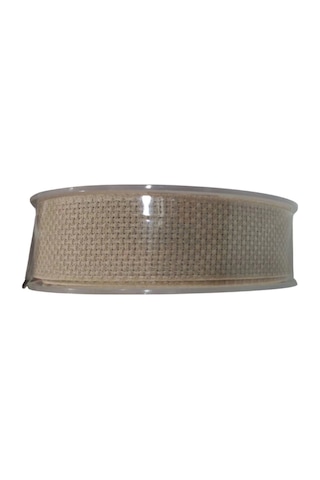 Keten Kurdele 25 Mm Bej 5 Metre