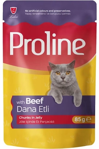 Proline Pouch Karışık Yaş Kedi Mama 36 X 85 Gr