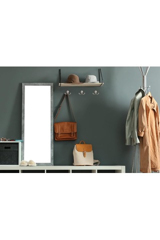 Lexroo 207761 Çift Kanca 10'lu Paket Saten Nikel Çok Renkli