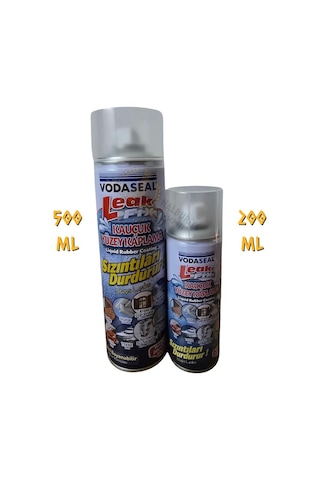 Vodaseal Leakfix Kauçuk Kaplama Sızdırmazlık Spreyi 200 Ml. - Şeffaf 1 Adet