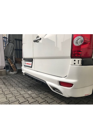 Meliset Mercedes Sprinter W906 2014 Facelift Çift Egzos Arka Tampon Geçme