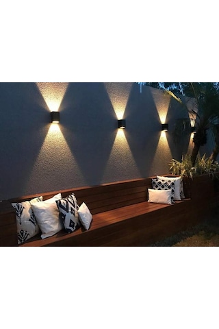 Çift Yönlü Dekoratif Aplik füme Füme