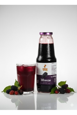 Leblebi Çarşısı Taneli Karadut Şurubu 1400 G