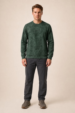 Redline Continu Erkek Kışlık Regular Fit Kışlık Bisiklet Yaka Sweatshirt Haki