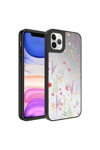 Apple Uyumlu iPhone 11 Pro Kılıf Aynalı Desenli Kamera Korumalı Parlak Zore Mirror Kılıf