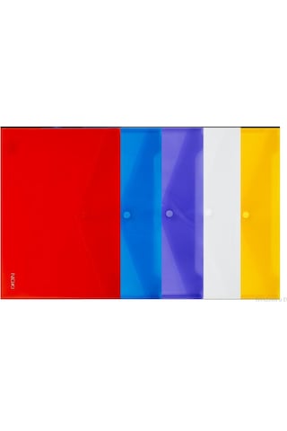 Noki A4 Çıtçıtlı Zarf Dosya
