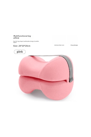 Qingmipy Pembe Fleece Memory Foam Ayak Yükseltme Yastığı - Gebe, Yaşlı Ve Fraktürlüler İçin Tırnak Altı Basıncı Ve Ağrı Alıcı - 28x20x20 Cm