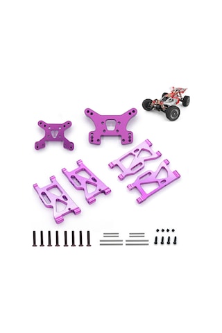 Suofeng Wltoys 1/14 144001 Rc Araç İçin Alüminyum Süspansiyon Kolları - Ön/arma Takımı