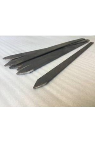 Mobilreyon - Adana Kebap Şişi 60 Cm - 10 Adet Silme Kıyma Şişi Kebap - Beyti