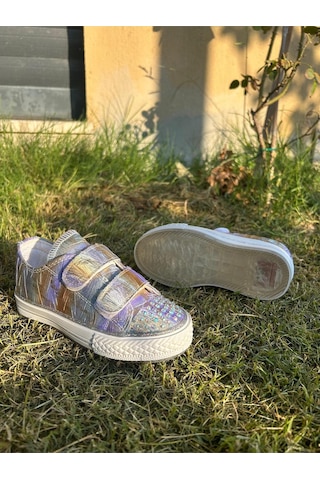 Scarpe Magiche Lila Pile Kız Çocuk Ayakkabısı Işıklı 31-35 Numara Arası Işıksızdır Çok Renkli