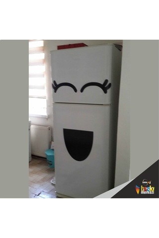 Buzdolabı Ve Bulaşık Makinesi Kapak Sticker Folyo Kaplama Gülücük