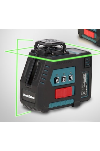 Max Extra Mxp03g 360 Yataylı Çapraz Lazer Hizalama
