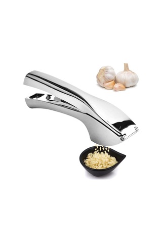 Sarımsak Presi Pratik, Kolay Temizlenir, %100 Paslanmaz Çelik, Ayarlanabilir Boyut, 2 Diş Kapasiteli B Diğer