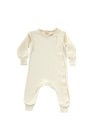 Tinylamb Native Unisex 2 Parça %100 Organik Pamuk Bebek Ve Çocuk Tulumu 2'li Takım Kahve-krem