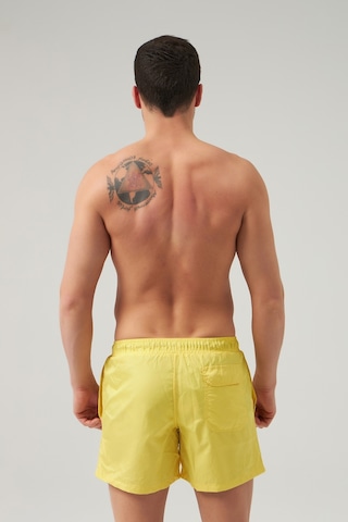 D's Damat Ds Damat Regular Fit Sarı Düz Şort Mayo 0hc62ap10100m