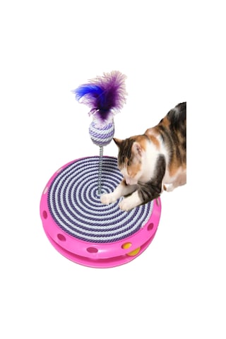 Tineke Tek Katlı Eğlenceli Kedi Oyuncağı