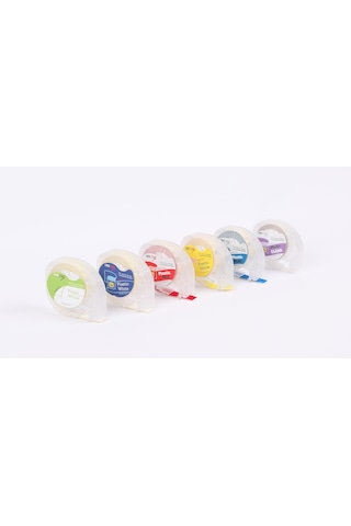 Dymo Cestag Kağıt Şerit Etiket Beyaz Muadil 10'luk Paket