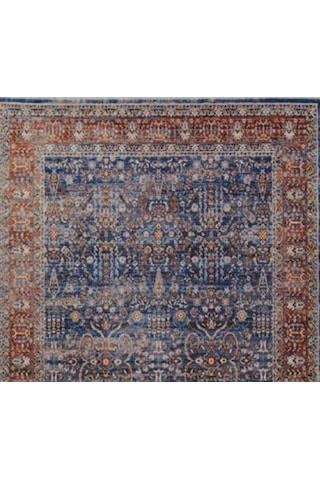 Gabardin Halı 7/24 Serisi 1154 Lacivert Salon Oturma Yatak Odası Halısı Lacivert