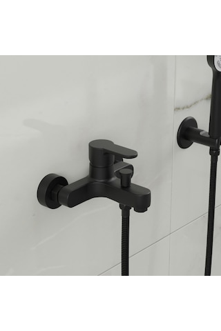 Adell Lento Banyo Bataryası-Mat Siyah
