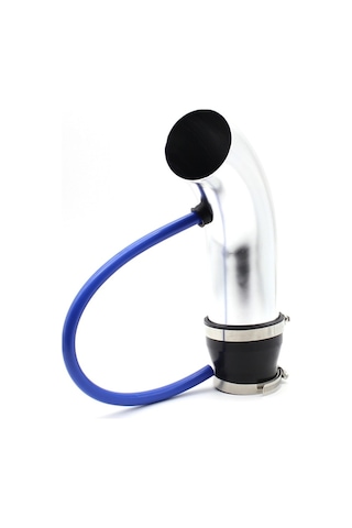 Pazly 76mm Evrensel Soğuk Hava Emme Kiti - Motor Gücü Artırır, Yakıt Tasarrufu, Kolay Montaj