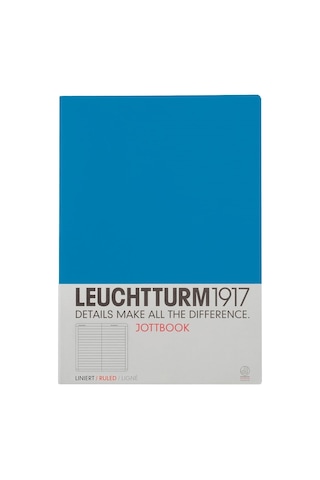 Leuchtturm1917 Jottbook Master Yumuşak Kapak A4 Çizgili Defter Azure Blue 350469