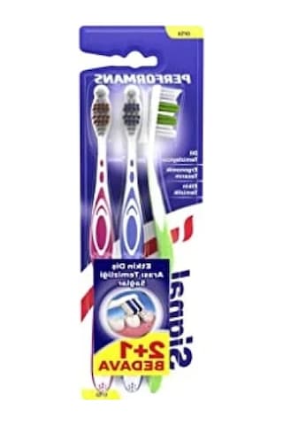 Orta Sertlikte Diş Fırçası, 2+1 Set