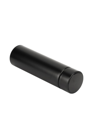 Hangfox Siyah 500ml Paslanmaz Çelik Isı Saklama Bardağı, Dokunmatik Led Sıcaklık Gösterici, Vakumlu Ve Damlacık Önlü Diğer