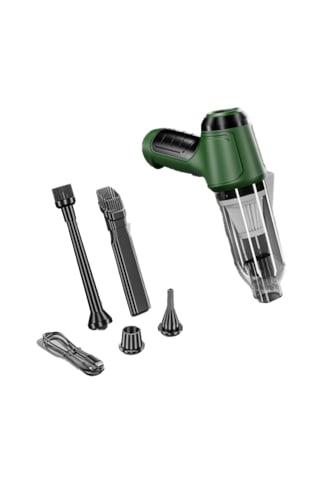 Entegre Üfleme Ve Emme Akülü Elektrikli Süpürge-yeşil