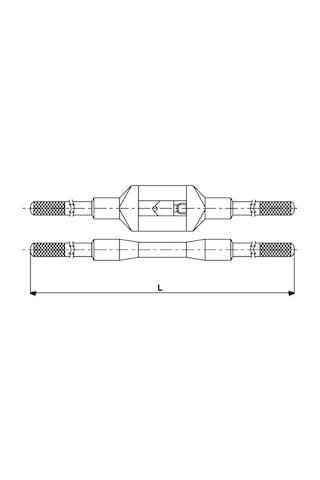 Fett 1-1/2 M1 - M12 Pld Kılavuz Kolu