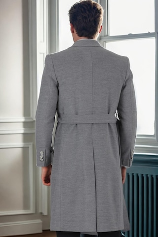 Plt9400 Dewberry Erkek Palto-gri Gri