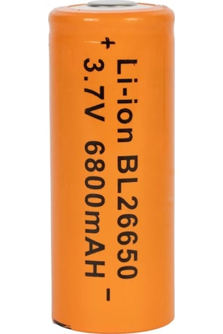 Bl26650 3.7v 6800 Mah Lithium Li-ion Şarjlı Pil