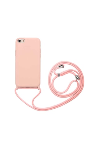 Apple Uyumlu iPhone Xs 5.8 Kılıf Zore Ropi Kapak Pembe Açık