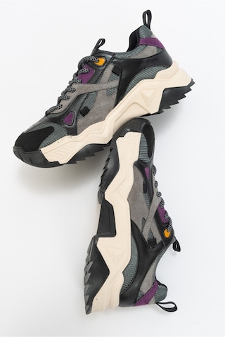 Luvishoes Lecce Siyah-mor Multi Kadın Spor Ayakkabı Mor - Siyah