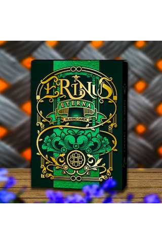 Wjpc Erinus Eterna Gold Premium Oyun Kağıdı Limited Edition Koleksiyonluk İskambil Kartları