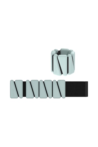 Gymo Pro Series Ayarlanabilir Silikon Bilek Ağırlığı 2x500gr Üçgen Nane Yeşili Mint