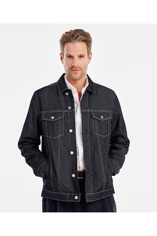 Yargıcı Denim Ceket 25yeck5008x 516 Lacivert