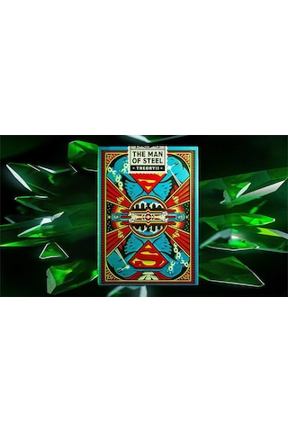 Theory11 Superman Premium Oyun Kağıdı Limited Edition Koleksiyonluk İskambil Kartları