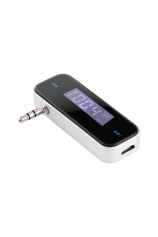 Moveevo Fm Araç Transistörü, Hifi Stereo Ses, Elle Serbest Arama, Lcd Ekran, 3.5mm Girişli Akıllı Telefonlar İçin, 87.5-108mhz Aralığı