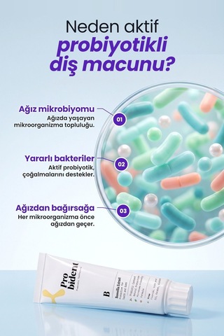 Probident Akgünlük Özütü İlaveli Probiyotik Diş Macunu 75 ML